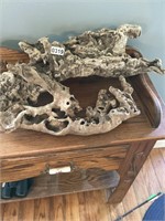 2 large pieces of driftwood