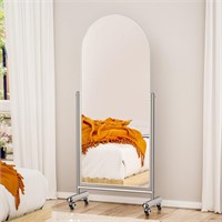 $50  AISUNDY Mirror on Wheels 65x23, Swivel