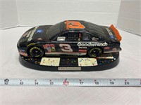 Dale Earnhardt car on stand