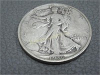 Silver 1936-S Walking Liberty Half Dollar