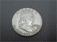 Silver 1963-S Franklin Half Dollar