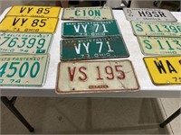 1970s Ohio license plates