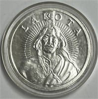 Free & Independent Lakota 1 Ounce Silver