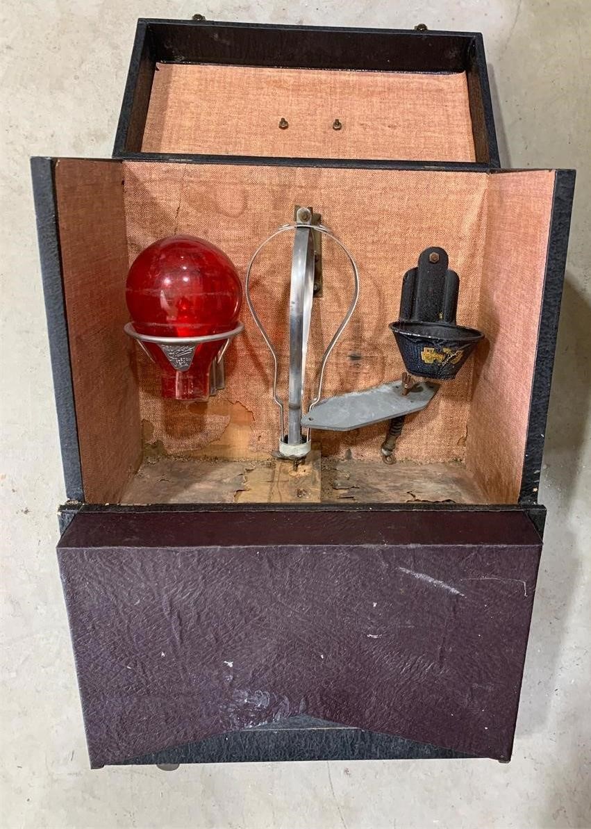 Vintage Red Comet Portable Fire Extinguisher