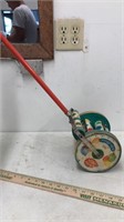 Vintage fisher price roller chimes wooden push
