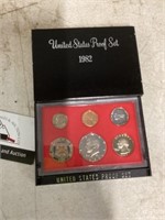 1982 proof coin set