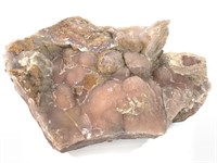 8 1/2# Rose & Brown Rhodochrosite Specimen