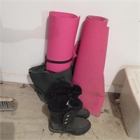 Yoga Mats & Winter Boots