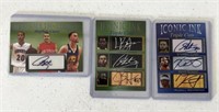 3 Stephen Curry Iconic Ink basketball cards