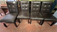 Leather chairs