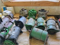 TRACTOR PARTS: GENERATORS, STARTES AND VOLTAGE