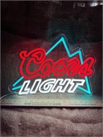 16"x12" Coors Light LED Neon Style Sign, works