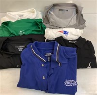 Men's Golf Polo Shirts/ Tee's, XL-XXL