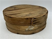 Vintage Wooden Cheese Wheel Crate