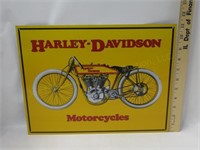 Modern/Reproduction/New Tin Harley Davidson Sign
