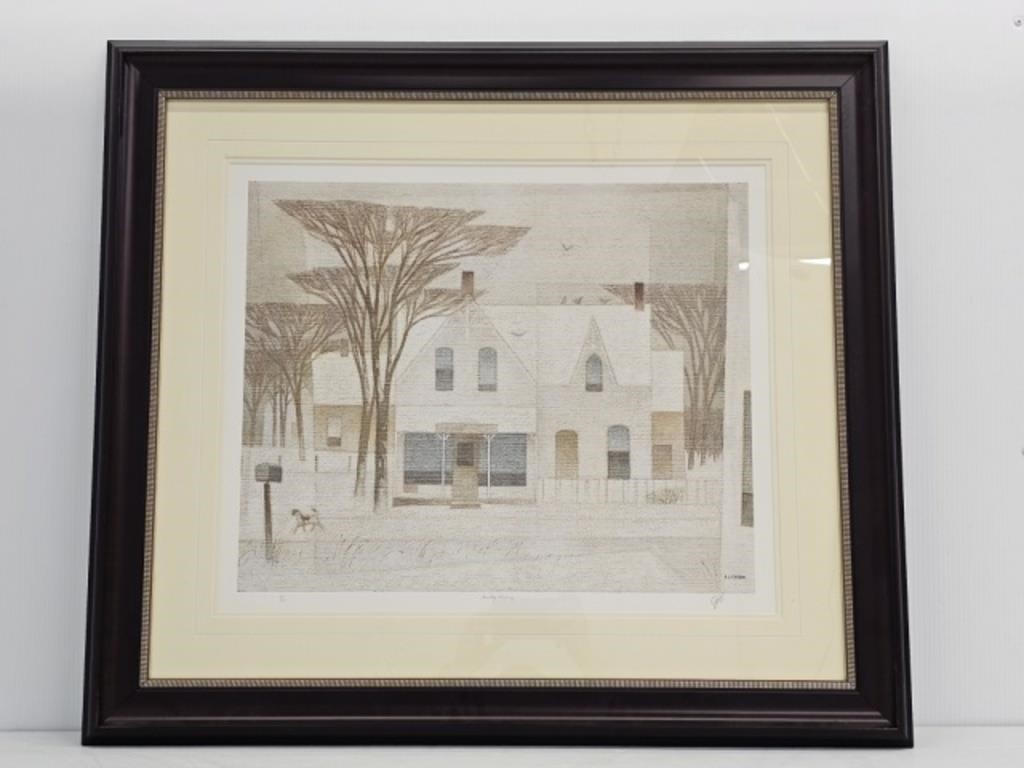 A.J. CASSON (1898-1992) LTD ED SIGNED PRINT