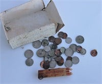 Assorted US Coins as Found