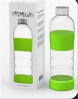 New Xtremeglas 32 oz Glass Water Bottle with
