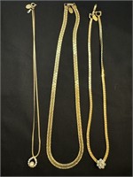 Three PARK LANE Necklaces