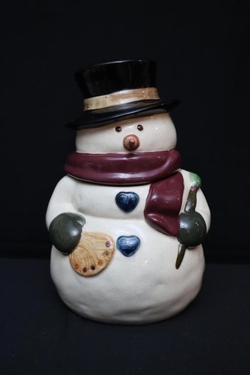 Snowman Cookie Jar