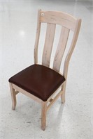 BROWN MAPLE SIDE CHAIR