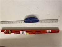 Level & Measuring Stick
