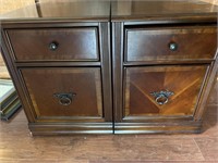 Pair of office cabinets