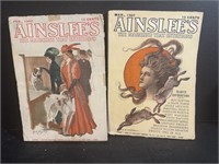 Two Ainslees Magazines Feb.-March 1907