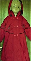 Rothschild Child's Coat &Hood Cotton/poly Lined 2T