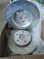 New in Damaged Box, Two Disc Brake Rotors for