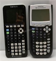 Lot of 2 Texas Instruments Calculators - Used