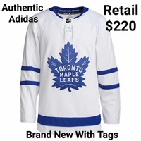AUTHENTIC Adidas Toronto Maple Leafs Jersey