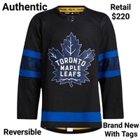 AUTHENTIC Leafs Reversible 3rd Jersey $220