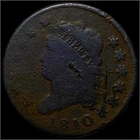 1810 Classic Head Large Cent NICELY CIRCULATED