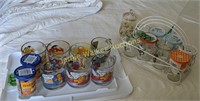 Character Jelly Glasses. Tom And Jerry Etc. With