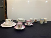 Vintage China Cups & Saucers