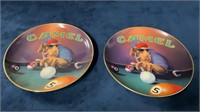 Two Camel 8 ball Pool plates