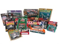 Various Die Cast Miami Dolphins Trucks Boxed