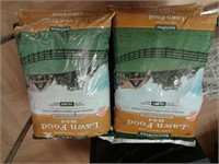 2 bags groundwork lawn fertilizer / food 24-0-4