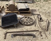 Antique auto parts lot