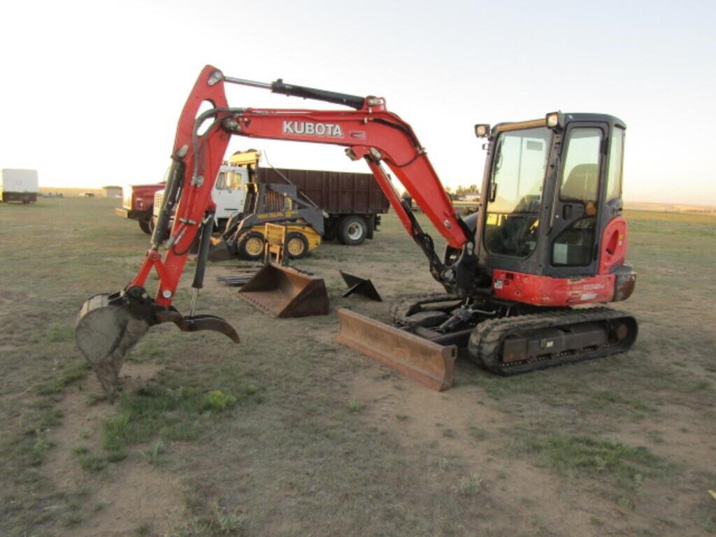 2014 Kubota KX040-4 Compact Excavator