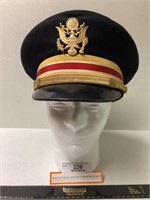 WWII US ARMY OFFICER'S DRESS BLUE HAT