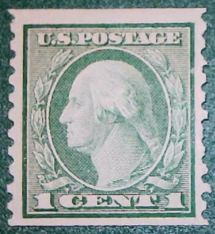 USA #490 Washington Stamp Coil 1616-22