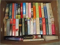 Box of Misc Paperback Books, Mostly Romance Novels