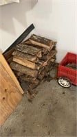 Firewood and firewood cart