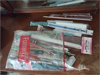 Knitting and crochet needles