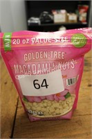 golden tree macadamia nuts 20oz