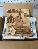 Box of Lionel Train Magazines