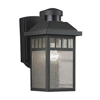 Portfolio 11.5"  Black Outdoor Wall Light $80