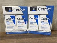 2-2 pack cerave moisturizing lotion
